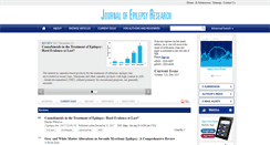 Desktop Screenshot of j-epilepsy.org