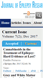 Mobile Screenshot of j-epilepsy.org